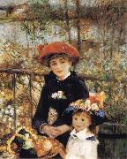 Pierre-Auguste Renoir On the Terrace oil painting picture wholesale